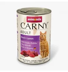 Animonda carny adult cat can beef and lamb 400 g (mal əti və quzu)