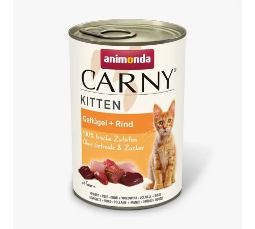 Animonda carny kitten can beef and poultry 400 g