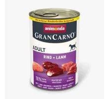 Animonda gran carno adult dog can beef and lamb 400 g (говядина и ягненок)