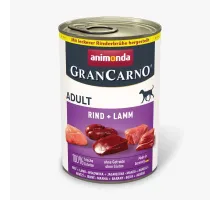 Animonda gran carno adult dog can beef and lamb 400 g (говядина и ягненок)