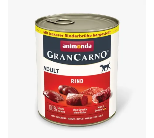Animonda gran carno adult dog can beef 800 g (говядина)