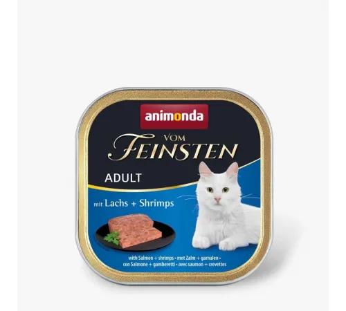Animonda vom feinsten adult cat with salmon and shrimps 100 g