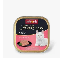Animonda vom feinsten adult cat with turkey hearts 100 g
