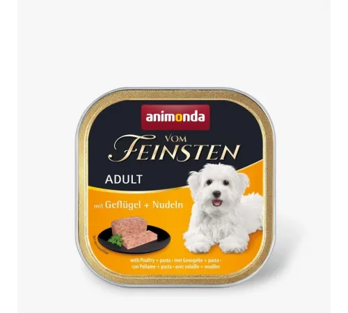 Animonda vom feinsten adult dog with poultry and pasta 150 g