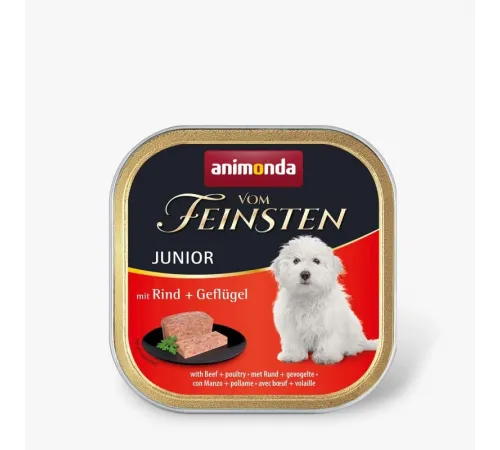 Animonda vom feinsten junior with beef and poultry 150 g