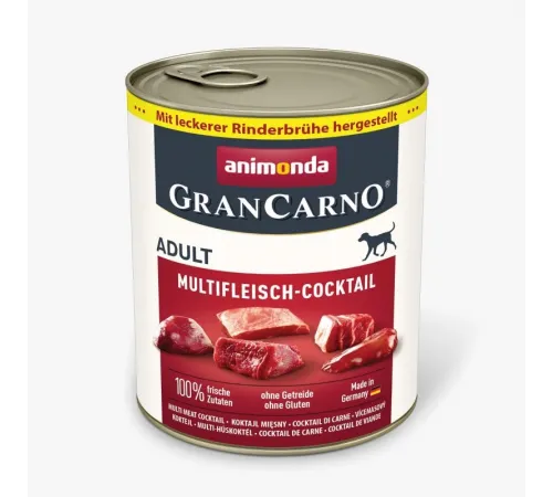Animonda gran carno adult dog can multi-meat cocktail 800 g