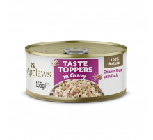 Applaws dog can taste toppers chicken breast duck 156 g (toyuq əti və ördək)