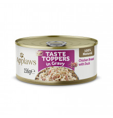 Applaws dog can taste toppers chicken breast duck 156 g 