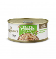 Applaws dog can taste toppers chicken breast lamb 156 g 
