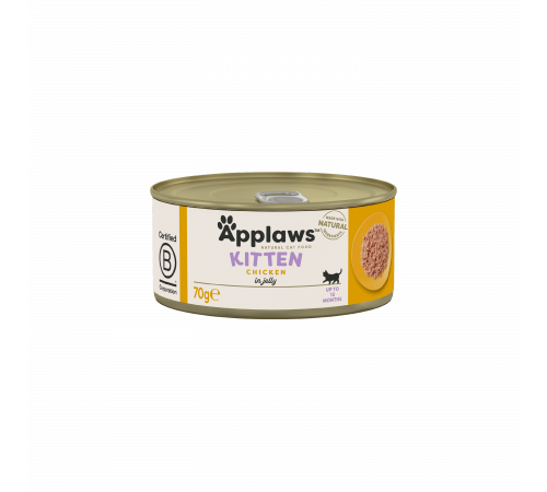 Applaws wet can food kitten chicken breast in jelly 70 g 