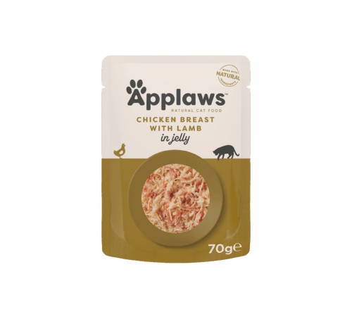Applaws wet food adult cat chicken breast lamb in jelly 70 g 