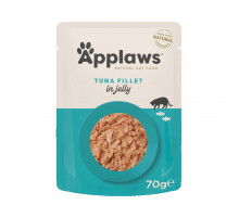 Applaws wet food adult cat tuna fillet in jelly 70 g (тунец)