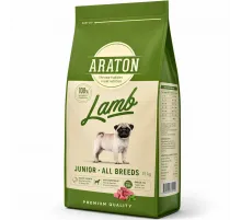 Araton junior dog dry with lamb (Quzu əti) 