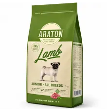 Araton junior dog dry with lamb 