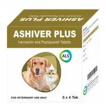 Ashiver plus 50 mg from worms (Qurd qarşı tablet)