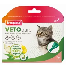 Beaphar VETOpure Spot-On bala pişik üçün damcılar (bit, birə və gənələrə qarşı)