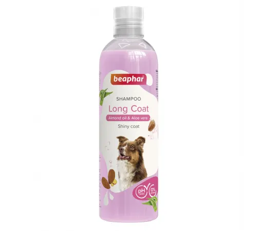 Beaphar shampoo for dog long coat 250 ml (Uzun tüklü itlər üçün şampun)