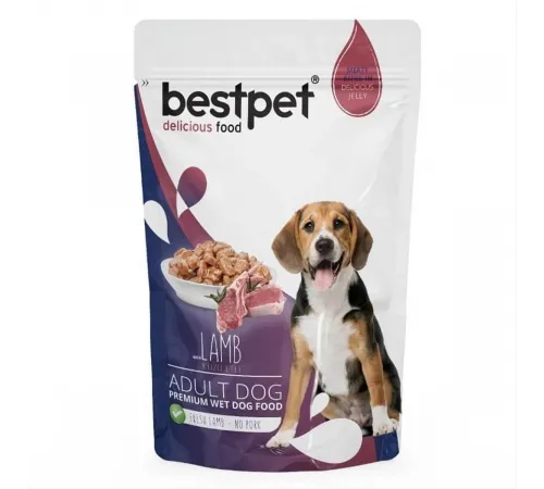 Bestpet adult dog lamb 100 g
