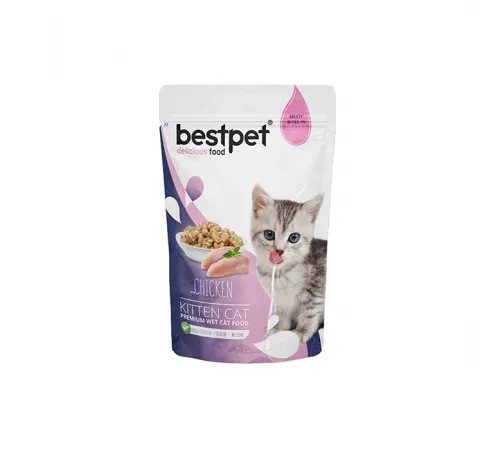 Bestpet kitten chicken 85 g (Курица)