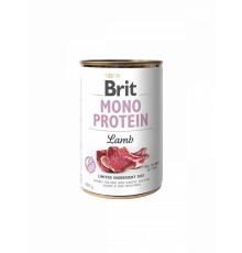 Brit care monoprotein adult dog can lamb 400 g (quzu əti)