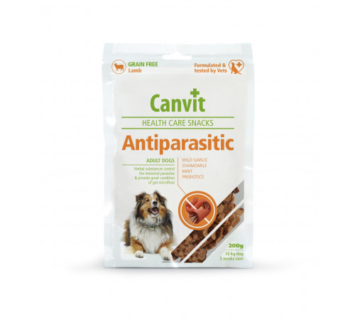 Canvit dog snack antiparasitic 200 g 