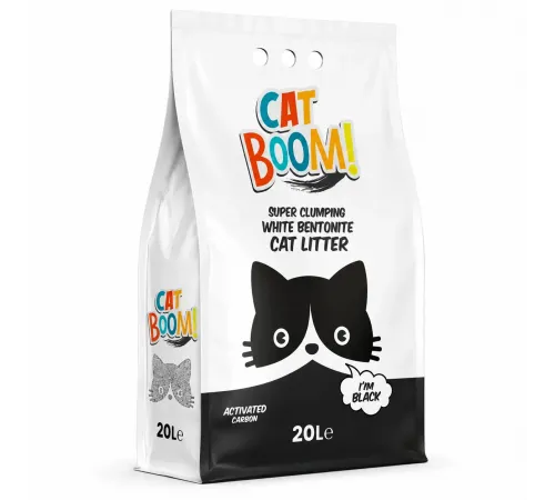 Cat Boom cat litter 20 L (Carbon)