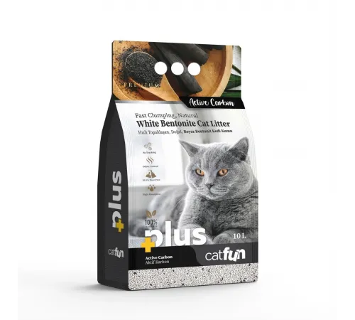 CatFun cat litter (Carbon) 10 L