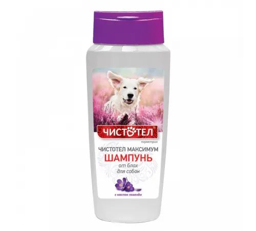 Chistotel Max flea shampoo with lavanda for dog 250 ml 