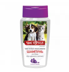 Chistotel Max flea shampoo with lavanda for kitten and puppy 180 ml 