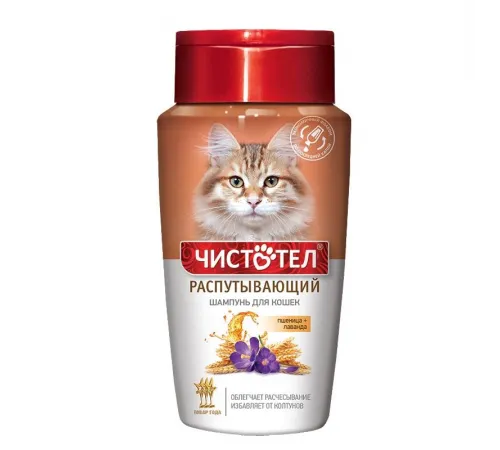 Chistotel detangling shampoo for cats 220 ml