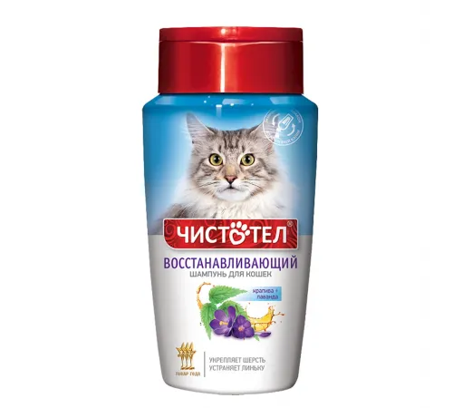Chistotel restorative shampoo for cats 220 ml