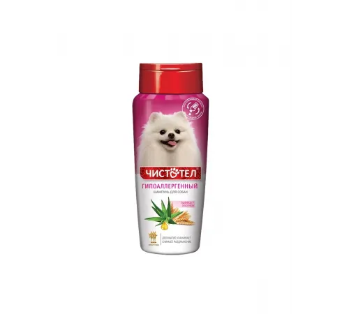 Chistotel shampoo hypoallergenic dog 270 ml (Гипоаллергенный шампунь для собак)