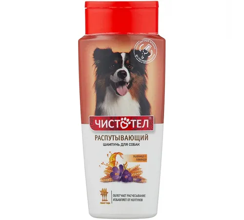 Chistotel detangling shampoo for dog 270 ml (Распутывающий шампунь для собак)