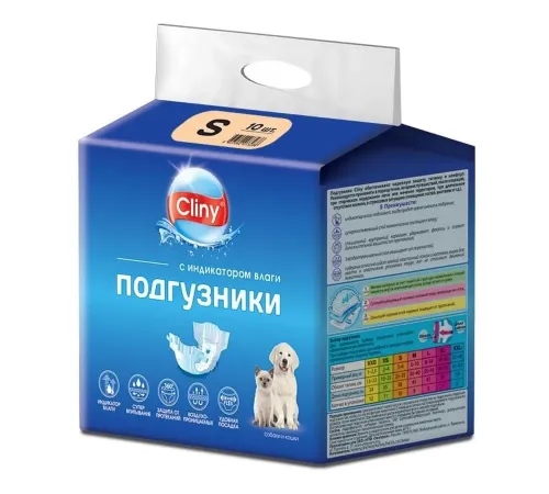 Cliny diapers S 12 pce