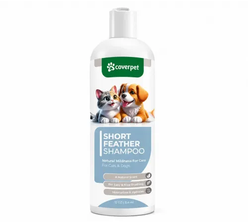 CloverPet short feather shampoo for cats and dogs 200 ml