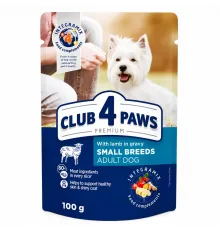 Club 4 paws adult dog small breed lamb in jelly 100 g