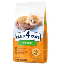 Club 4 paws kitten dry chicken (Курица)