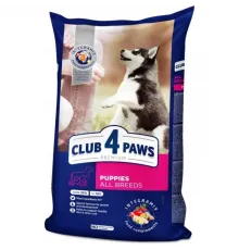 Club 4 paws puppy all breed dry chicken mix (Курица)