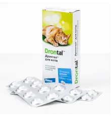 Drontal for cat from worms (Qurd qarşı tablet, 4+ kg)