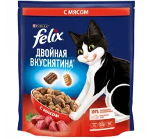 Felix adult cat dry beef 600 g (Mal əti) 