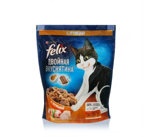 Felix adult cat dry poultry 600 g (Птица)