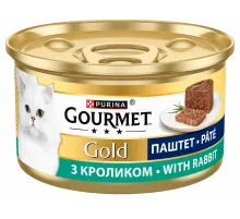 Gourmet Gold adult cat rabbit pate 85 g