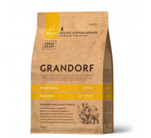 Grandorf adult dog mini 4 meat dry 3 kg (4 növ ət)
