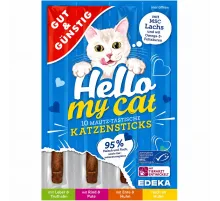 Hello My Cat cat treat sticks with salmon 5 g (Лосось)