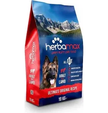 Herbamax premium adult dog dry lamb (Quzu əti)