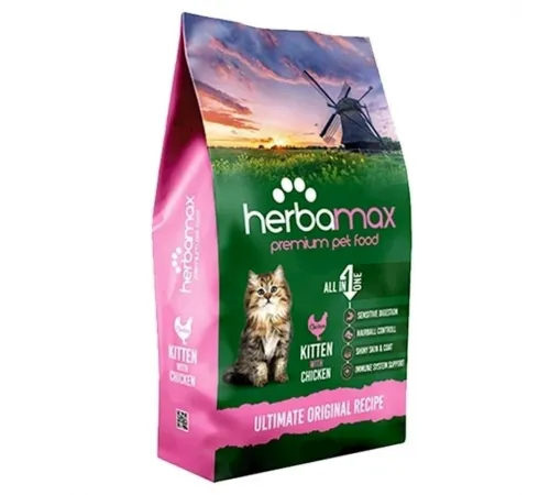 Herbamax premium kitten with dry chicken (Курица)