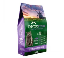 Herbamax premium sterilised cat with dry salmon