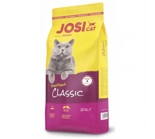Josicat adult cat sterilised chicken salmon dry