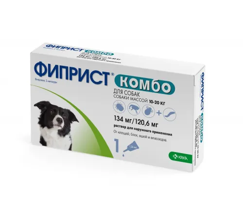 Fypryst combo dog 10-20 kg (against fleas, ticks)