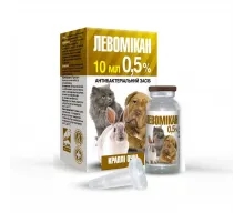 Levomikan eye drops for dogs and cats 10 ml (antibacterial)